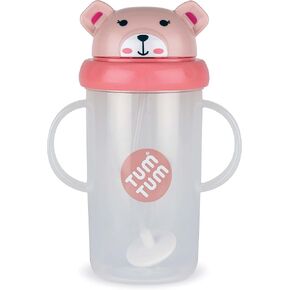 TUM TUM Tippy Up Free Flow Sippy Cup Large (No Valve), Sippy Cup for Toddlers, 300ml, Betsy Bear in Kuwait