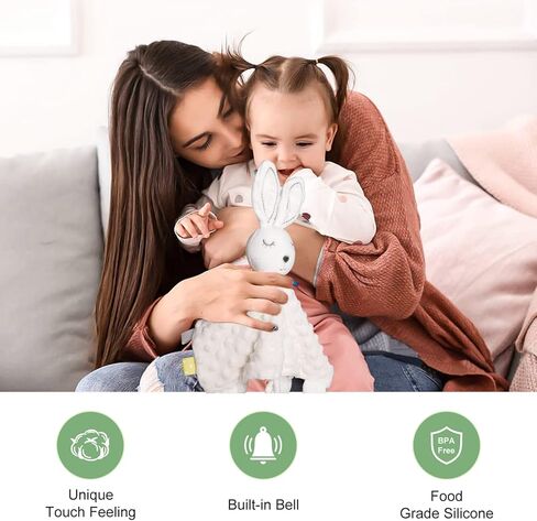 iAOVUEBY هدايا الأطفال للفتيات، مجموعة سلة هدايا للفتيات الصغيرات، بطانية محبوبة للأطفال، لعبة أرنب خشبية لحديثي الولادة، تذكار وعلامة بارزة، أساسيات جوارب المرايل للأطفال الجديدة، هدايا استحمام مضحكة للفتيات in Kuwait