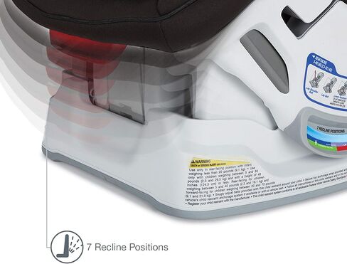 مقعد سيارة بريتاكس Boulevard ClickTight القابل للتحويل ، بلون أزرق مخضر متدفق بارد، 50.47 سم × 58.42 سم × 59.89 سم (عبوة من قطعة واحدة) in Kuwait