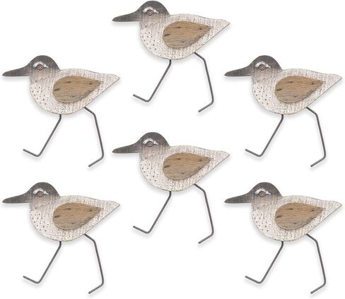 تي. مجموعة من ستة قطع من تصميم Sandpipers (Beach Junk) in Kuwait