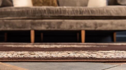 Rugs.com Amaya Collection Rug – 2' x 3' Brown Medium Rug Perfect for Entryways, Kitchens, Breakfast Nooks, Accent Pieces in Saudi Arabia