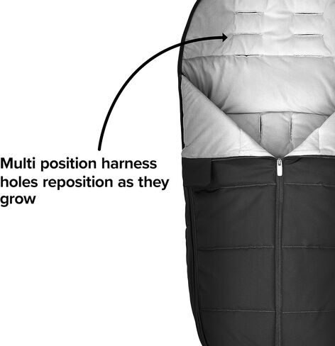 Diono All Weather Stroller Footmuff, Universal Fit from Baby to Toddler with Cozy Super Soft Padding, Weatherproof, Water Resistant Lining, Yellow Sulphur in Saudi Arabia
