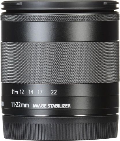 Canon EF-M 11-22mm f/4-5.6 is STM Lens (7568B002) + Filter Kit + Backpack + 64GB Card + Lens Pouch + Card Reader + Tripod + Memory Wallet + Cap Keeper + Cleaning Kit + Hand Strap + More (Renewed) in Saudi Arabia