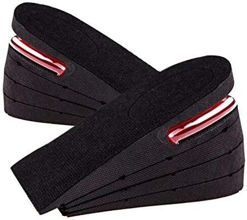 Kalevel Unisex 3cm Height Increase Insole 1.2 Inches Breathable Adjustable Insoles Height Increase Insoles Shoe Lifts Increased Shoe Pad Elevator Insoles Half Elevator Insole for Men Women in Saudi Arabia