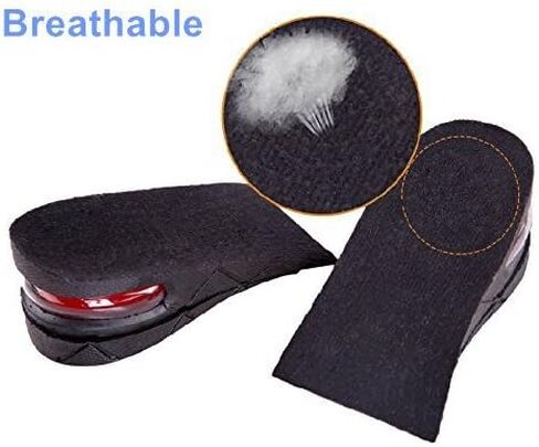Kalevel Unisex 3cm Height Increase Insole 1.2 Inches Breathable Adjustable Insoles Height Increase Insoles Shoe Lifts Increased Shoe Pad Elevator Insoles Half Elevator Insole for Men Women in Saudi Arabia