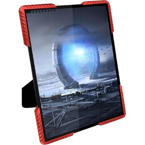 Bluesun 5x7 picture frame red, picture frames glass, hanging picture frame, Matted for wall and tabletop Decor (5x7, Red) in Kuwait