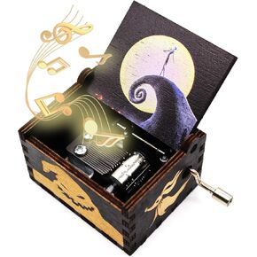 ukebobo Wooden Music Box–Color Painting Music Box, The Nightmare –1 Set(08) in Kuwait