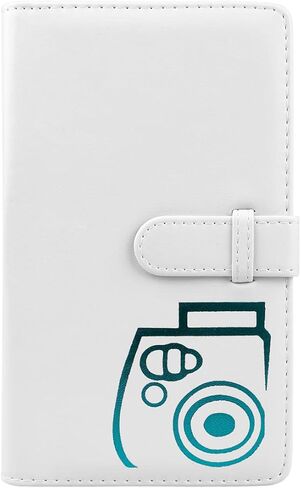 ألبوم صور HIYQIN Mini، ألبوم Instax Mini PU من الجلد 96 جيبًا لطابعة Fuji Instax Mini 11/8/9/7s/25/70/90/ EVO الفورية مقاس 3 بوصات، Polaroid Snap PIC in Kuwait