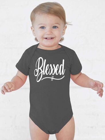 Aiden's Corner Handmade Baptism Christening Blessed Bodysuit - Baby Boy Girl Religious Faith Outfits Clothing in Saudi Arabia