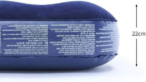 Figrosd Double Camping Sleeping Pad with Built-in Pump 2-3 Person Inflatable Camping Mattress for Backpacking、Traveling、Hiking and Durable & Comfortable-Size 75x54x9 inch (Blue) in Saudi Arabia