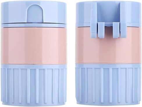 Mxtech Pill Shredder, Convenient Quality Cutter, Layered Design Easy to Use ABS Three in One 1.5 Inch * 2.5 Inch for Adults in Kuwait