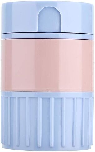 Mxtech Pill Shredder, Convenient Quality Cutter, Layered Design Easy to Use ABS Three in One 1.5 Inch * 2.5 Inch for Adults in Kuwait