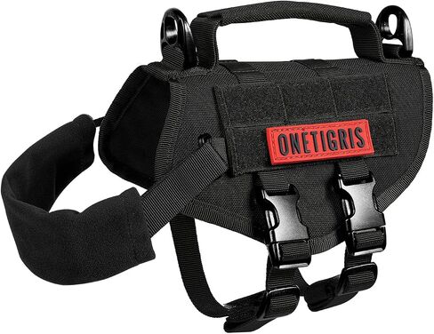 Tactical Dog Harness, Milltary Dog Vest with Durable Vertical Handle for XXS Puppy Dog in Saudi Arabia