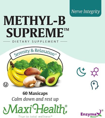 Maxi Methyl B Supreme Capsules, 60 Count in Saudi Arabia