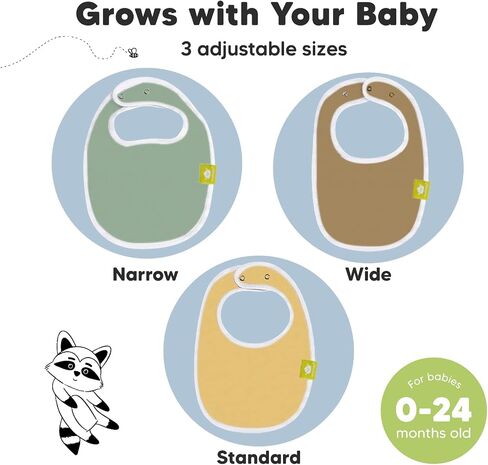 KeaBabies 8-Pack Organic Baby Bibs for Girls & Boys and 8-Pack Organic Baby Bandana Bibs, Baby Bibs - Teething Baby Bibs for Boy, Girl - Drool Bibs for Baby Girl, Baby Boy in Saudi Arabia