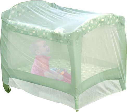 Nuby Pack N Play Universal Size Mosquito Net Tent, White in Saudi Arabia