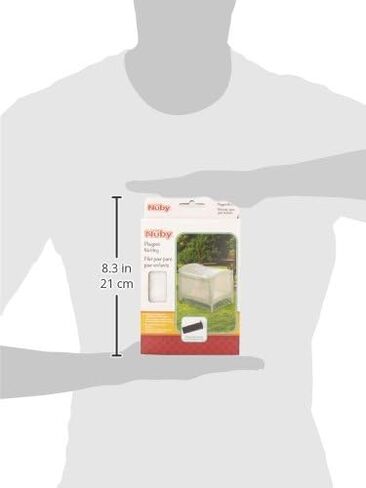 Nuby Pack N Play Universal Size Mosquito Net Tent, White in Saudi Arabia