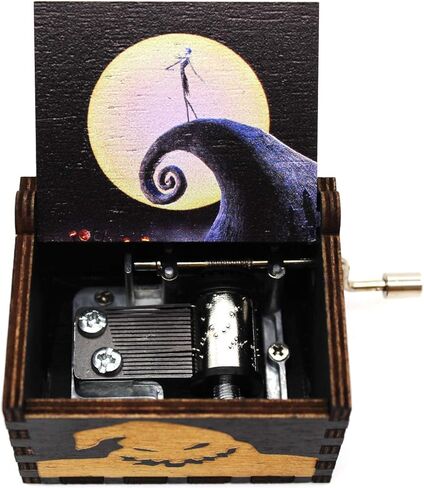 اوكي بوبو صندوق موسيقى خشبي - صندوق موسيقى ملون - ذا نايتمير بيفور كريسماس - مجموعة واحدة (08) in Kuwait