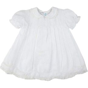 Feltman Brothers Baby Girls Pink Slip Dress with Lace Trim