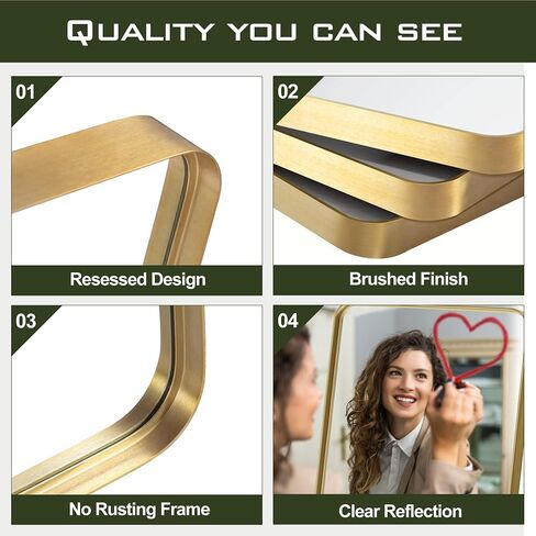 NicBex 71x32 Inch Full Length Mirror, Alloy Frame Wall Mirror for Bedroom, Hallway, Dressing Room and Home Deco, Modern and Farmhouse Room Makeover Mirror, Round Corners, Black(No Stand) in Saudi Arabia