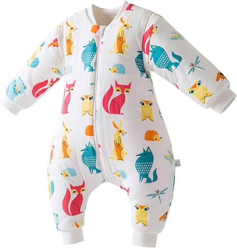 Happy Cherry Newborn Anti-Kick Sleepwear Soft Warm Long Sleeve Wearable Blanket in Saudi Arabia