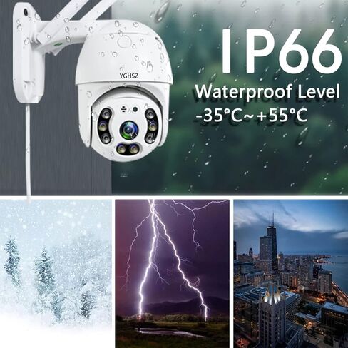 YGHSZ 5G WiFi Security Camera, 1080P Dual Band 5G 2.4G Wireless Camera for Home Security, Motion Tracking Baby Monitor with IR Night Vision, Pet Camera, Spot Light Camera for Home Security Camera in Kuwait