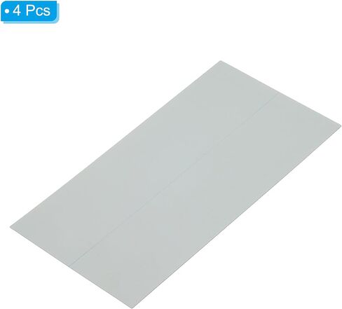 PATIKIL 6.5" Polarized Film Sheets, 4 Pack Adhesive Polarizer Linear Polarizing Filter 7.9x15.1cm for Screen Photography Lighting, 90 Degree in Saudi Arabia