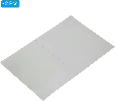 PATIKIL 20x30cm Polarized Film Sheets, 2 Pack Adhesive Polarizer Linear Polarizing Filter for Screen Photography Lighting, 0 Degree in Saudi Arabia