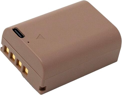 Wasabi Power USB Battery (Ginger Series) for Olympus BLX-1 and Olympus OM System OM-1 / OM-1 Mark ii in Kuwait