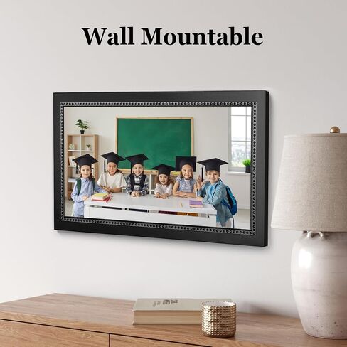 15.6" Large Digital Picture Frame,WiFi Digital Photo Frame 32GB,1920x1080 IPS HD Touchscreen,Auto-Rotate, Easy to Share Photos and Videos Instantly via APP in Saudi Arabia