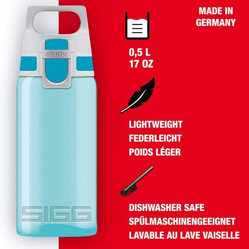 SIGG - زجاجة مياه للأطفال - VIVA ONE سادة - مقاومة للتسرب - خفيفة الوزن - آمنة للاستخدام في غسالة الأطباق - خالية من مادة BPA - للرياضة والمدرسة 17 أونصة in Saudi Arabia