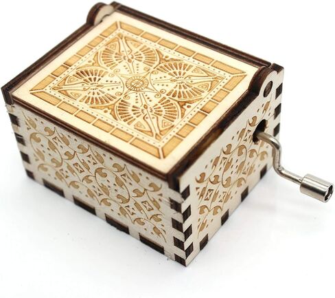 صندوق موسيقى خشبي من ukebobo - صندوق موسيقى You are My Sunshine Music Box، هدايا للأخت، هدايا لأصدقائك، صندوق موسيقى أحدث تصميم - مجموعة واحدة (10) in Kuwait