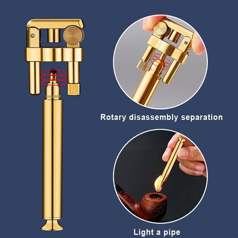 لايسينجو ولاعة خندق كلاسيكية من النحاس والكيروسين مقاومة للرياح للرجال والاب والزوج (الوقود غير متضمن) in Kuwait