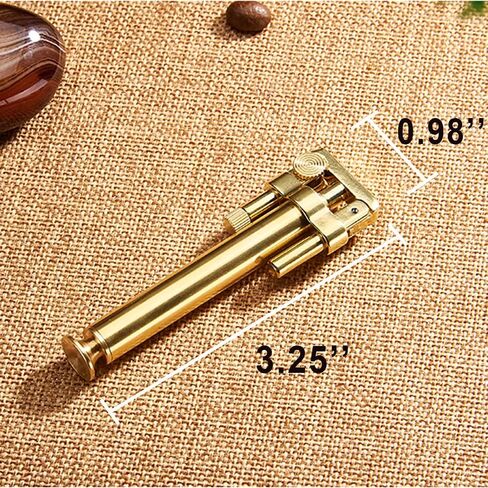 لايسينجو ولاعة خندق كلاسيكية من النحاس والكيروسين مقاومة للرياح للرجال والاب والزوج (الوقود غير متضمن) in Kuwait