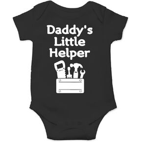 Daddy’s Little Helper - Adventure Of Fatherhood - Cute One-Piece Infant Baby Bodysuit