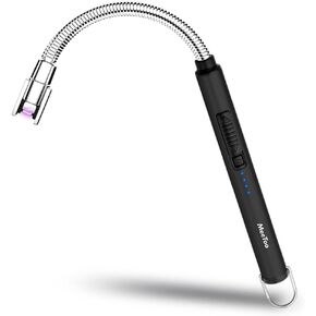 ولاعة شمعة كهربائية من MeeToo ولاعة USB قابلة لإعادة الشحن ولاعة بلازما للتخييم بالشموع (أرجواني) in Kuwait