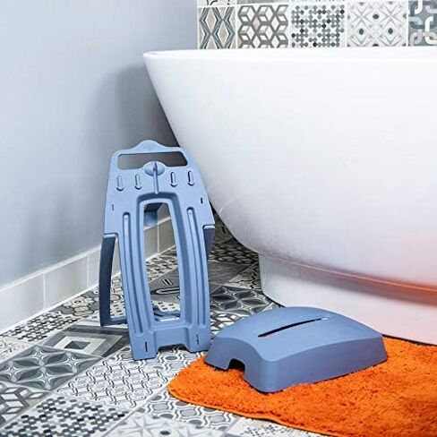 حامل Ugo بكرامة - حامل حقيبة ليلية قائم بذاته مدروس - حامل حقيبة ليلية لتصريف القسطرة مع غطاء سري - يتم تثبيته بأمان على أذرع الكرسي والكراسي المتحركة وقضبان السرير in Kuwait