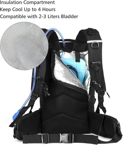 Gelindo 35L Tactical Hunting Backpacks - Military Molle Backpack Survival Bag - Small Tactical Backpack with Molle System for Men in Kuwait