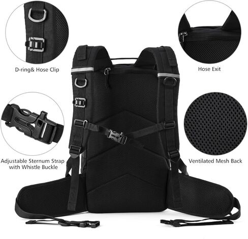 Gelindo 35L Tactical Hunting Backpacks - Military Molle Backpack Survival Bag - Small Tactical Backpack with Molle System for Men in Kuwait