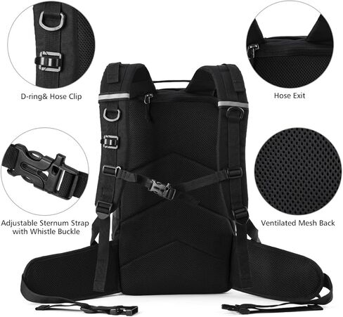 Gelindo 35L Tactical Hunting Backpacks - Military Molle Backpack Survival Bag - Small Tactical Backpack with Molle System for Men in Kuwait