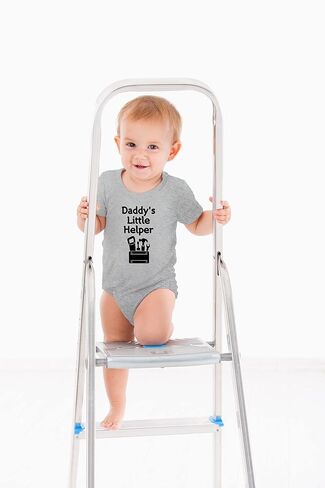 Daddy’s Little Helper - Adventure Of Fatherhood - Cute One-Piece Infant Baby Bodysuit in Saudi Arabia