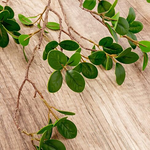 Focalmotors 3 قطع سيقان صناعية فروع صناعية 43.3 بوصة لمسة حقيقية فروع شجرة وهمية لمزهرية باقة الزهور ديكور المنزل والمكتب الأخضر in Kuwait