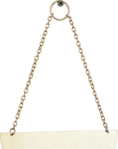 Deco 79 Metal Macrame Wall Decor with Fringe Detailing, 6" x 0" x 45", Gold in Saudi Arabia