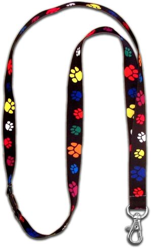 PinMart Print School Mascot Sports Lanyard w/Safety Release in Saudi Arabia