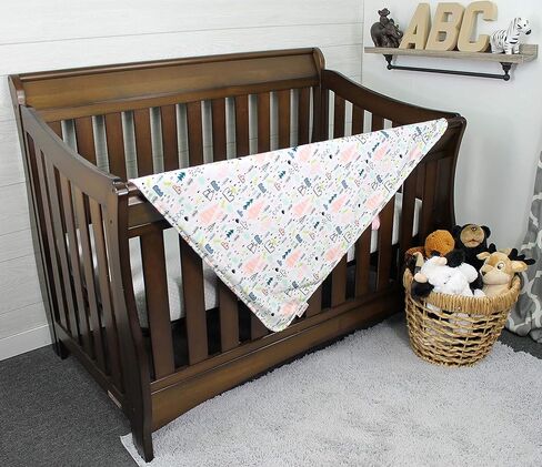 Top Tots Baby Blanket - Green Grey Cactus in Kuwait