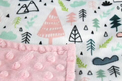 Top Tots Baby Blanket - Green Grey Cactus in Kuwait