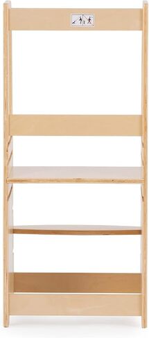 dadada Toddler Tower - Kids Step Stool with Safety Rail - Adjustable Montessori Step Stool for Kids - Toddler Learning Tower with Protection - Kitchen Toddler Step Stool - Graphite in Saudi Arabia