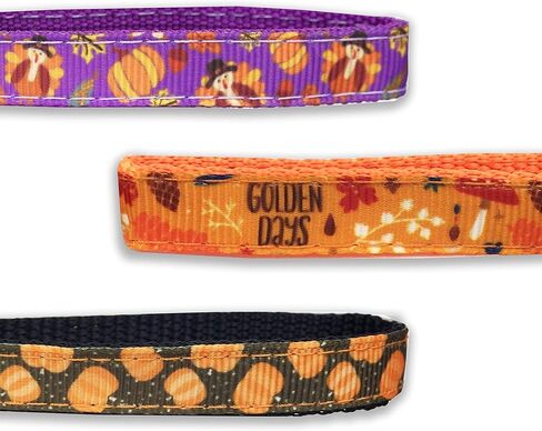 طوق القطط لعيد الشكر مع جرس، طوق قابل للانفصال لعطلة الخريف من كيتي كيتن للفتيات والفتيان والقطط الإناث in Kuwait