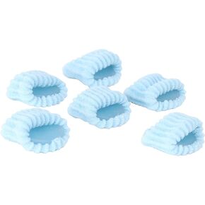 Silipos 6504 Anti-Bacterial Digital Pad €“ [Pack of 6] Small/Medium Digital Pads for Toe or Finger - Fabric Sleeve Coated with Silipos Gel in Kuwait