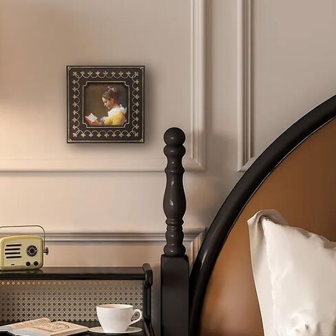 SYLVIA'S SHOP 2.5x3.5 Small Vintage Picture Frame, Mini Antique Black and Gold Ornate Photo Frame, for Tabletop and Wall Display, Retro Home Decor, Photo Gallery Art in Saudi Arabia